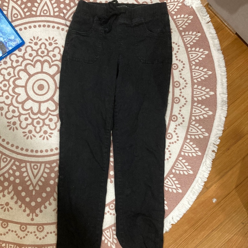 Women’s celebrity pink pants navy blue